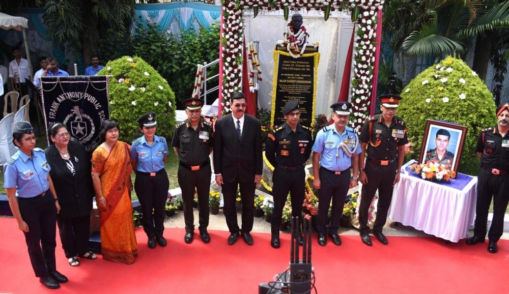 The Weekend Leader - On 26/11 anniv, Major Sandeep Unnikrishnan's bust unveiled in Bengaluru